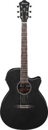 Ibanez AEG7MH Open pore chitarra acustica elettrificata nera