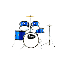 Batteria Acustica Junior 5 pezzi per bambini - Blue