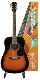 De Salvo AG1SBKIT Pack Chitarra Acustica Sunburst con Accessori