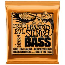 Ernie Ball 2833 Hybrid Slinky Bass Muta di corde per basso elettrico 045-105