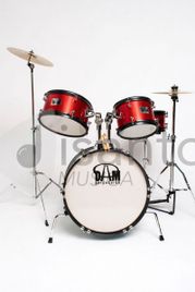 Batteria Acustica Completa - Junior Series 5 pezzi Red