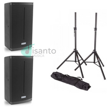 FBT X-Lite 110A Coppia Casse Attive 1.500W + Supporti