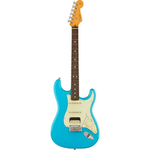 Fender American Professional II Stratocaster HSS RW Miami Blue Chitarra elettrica con borsa