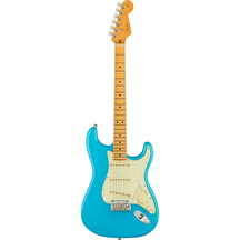 Fender American Professional II Stratocaster MN Miami Blue Chitarra elettrica con borsa
