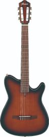 Ibanez FRH10NBSF Thinline Chitarra classica Brown Sunburst Flat