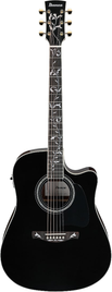 Ibanez AW391RCEBKH Chitarra Acustica Black