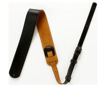 Ibanez GSLZ60-BK Tracolla per chitarra e basso elettrico nera in ecopelle