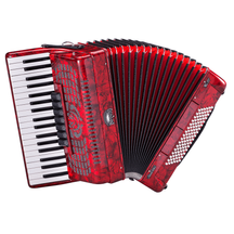 DAM 1310-96 RD Fisarmonica 96 bassi rossa