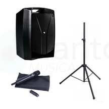 PROEL V10 FREE con Supporto e Radiomicrofono - Kit Completo Portatile