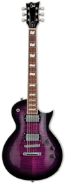 ESP LTD EC256 See thru purple sunburst chitarra elettrica viola