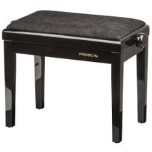 Proel PB90VBBBK Panca Regolabile in Velluto nero Lucido