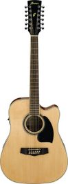 Ibanez PF1512ECE NT Chitarra acustica 12 corde elettrificata naturale