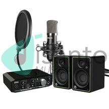 Bundle Home Recording MACKIE Onyx Artist 1.2 + VONYX CMS400 Studio Silver Set + MACKIE CR3-X Coppia