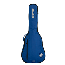 Ritter RGD2-D/SBL Borsa Davos imbottita blu per chitarra acustica dreadnought