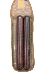 Claves Hardwood con astuccio