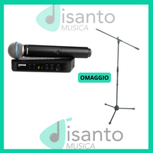 SHURE BLX24E / BETA58 + Asta Omaggio Bundle 
