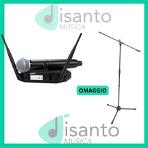 Shure GLXD24+ / BETA58 + Asta Omaggio Bundle 