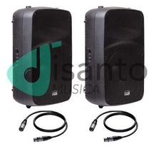 Coppia di spx15a casse attive 800w + cavi omaggio