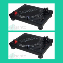TECHNICS SL-1210 MK7 Black Coppia 