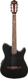 Ibanez TOD10 NTKF Tim Henson Transparent Black Chitarra Classica Elettrificata