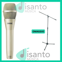 Shure KSM9 SL Champagne + Asta Omaggio Bundle 