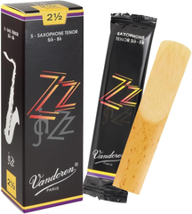 Vandoren ZZ Jazz SR4225 ance per Sax Tenore in Sib n. 2 ½ (Confezione da 5)