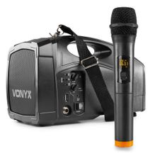 VONYX ST014 Personal PA Wirelless System UHF cassa portatile con microfono
