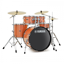 YAMAHA Rydeen Studio 20" Orange Glitter con Set piatti Paiste 101