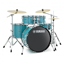 YAMAHA Rydeen Studio 20" Torquoise Glitter con Set piatti Paiste 101