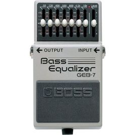 BOSS GEB-7 Bass Equalizer equalizzatore grafico a 7 bande per basso