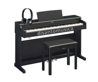 Yamaha YDP164 Arius Black Pianoforte digitale nero + panca + cuffie