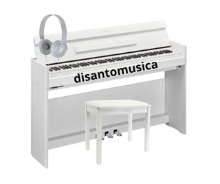 Yamaha YDP S54 Arius White Pianoforte digitale bianco + panca + cuffie