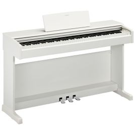 YAMAHA YDP145 Arius White Pianoforte digitale bianco + copritastiera omaggio