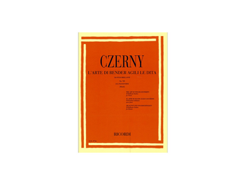 Czerny - L'arte di render agili le dita - 50 studi brillanti - Op. 740
