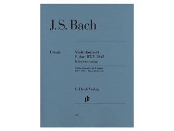 J. S. Bach - Violin Concerto in E major BWV 1042 - Urtext