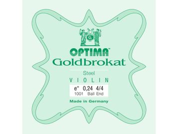 Optima Goldbrokat Corda singola per violino MI (E) con pallino