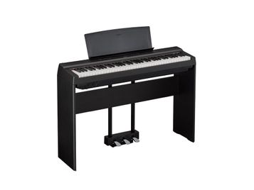 Yamaha P121 Black Bundle Pianoforte digitale con stand + pedaliera