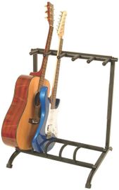 DFORCE  Stand in metallo 6 posti per chitarre e bassi