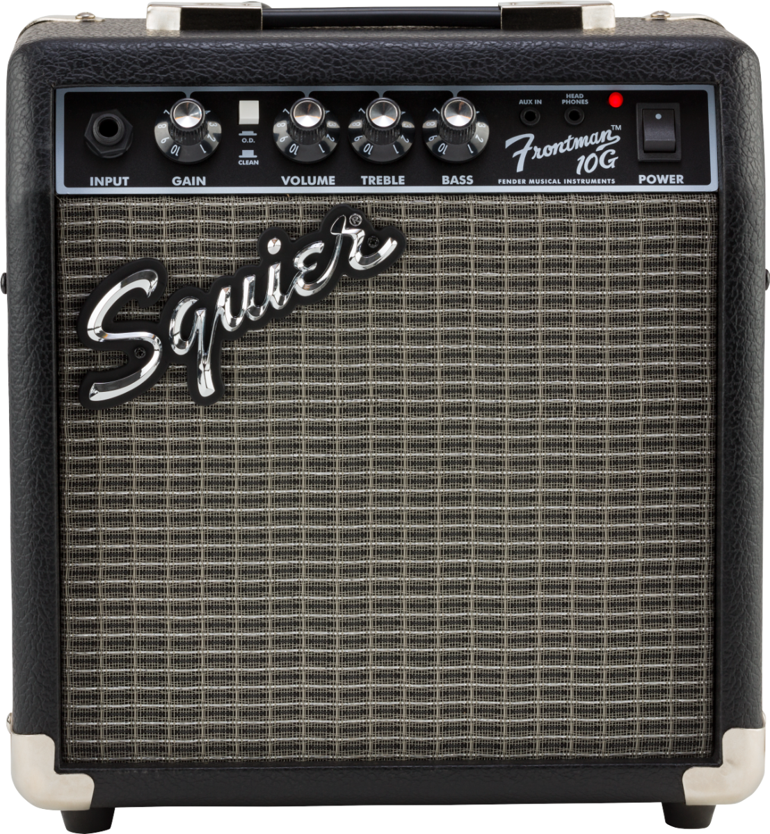 Amplificatore Fender Frontman 10g pack con amplificatore, custodia, tracolla e plettri per suonare ovunque