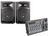 PROEL Freepass 10 USB Sistema amplificato portatile usb con lettore mp3 500W