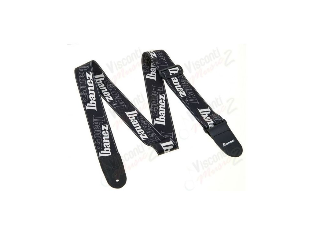 Ibanez GSD50-P6 tracolla nera regolabile per chitarra e basso