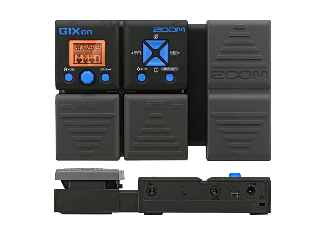 ZOOM G1Xon Multieffetti a pedale per chitarra con Looper