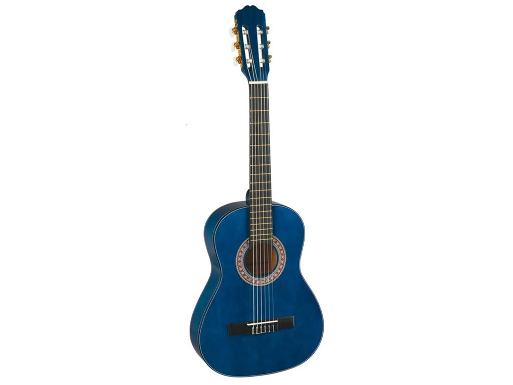 DAM CG821KBL Chitarra classica blu 3/4