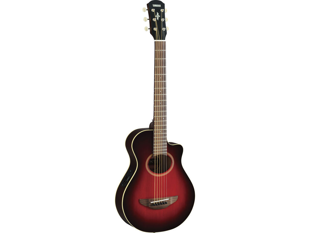 Yamaha APXT2 DRB Dark Red Burst Chitarra acustica amplificata travel rossa
