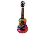 KALA MK-STIEDYE Ukadelic Tie Dye Ukulele soprano