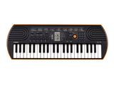 Tastiera portatile Casio SA-80 e SA-81 con 44 tasti, polifonia a 8 voci e display LCD, ideale per la scuola