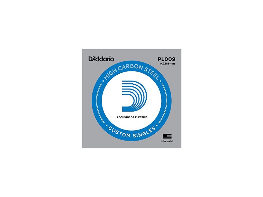 Corda singola per chitarra acustica / elettrica D'Addario 009