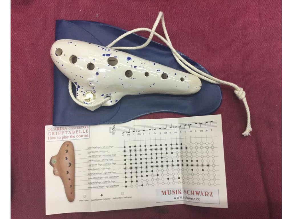 Ocarina concerto C (DO) Schwarz D672D