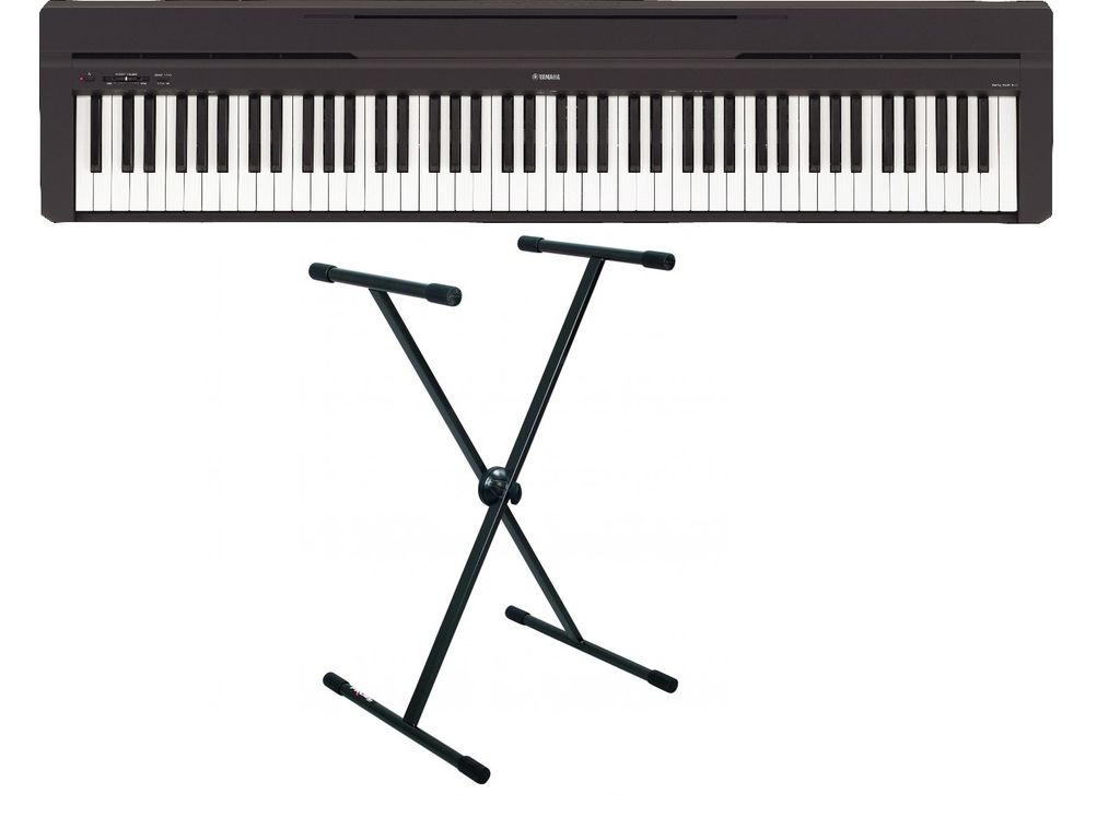 Yamaha P45 Pianoforte digitale con supporto