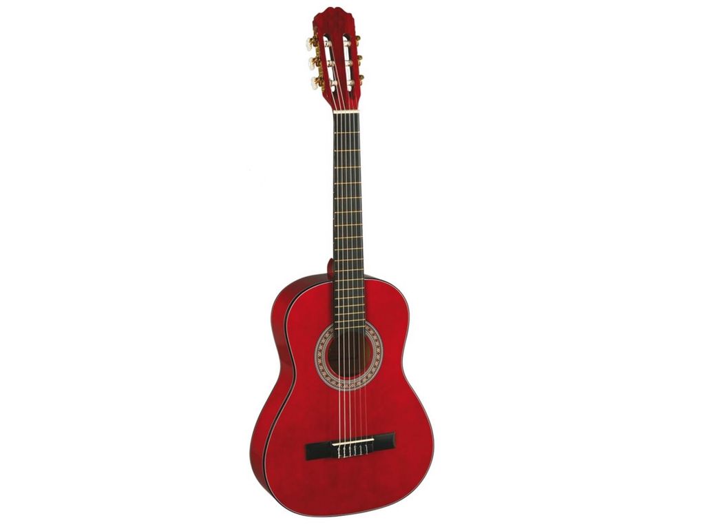 DAM FG30KRD Chitarra classica rossa 1/4
